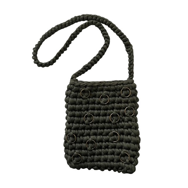 Porte téléphone kaki