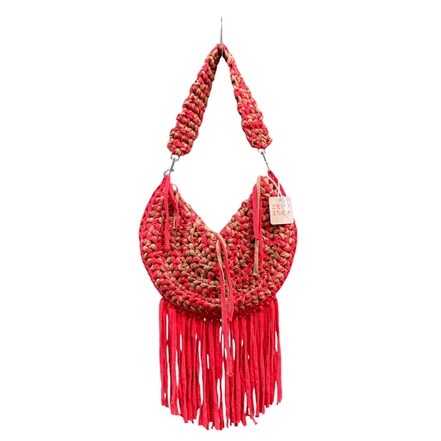 Sac rond à franges